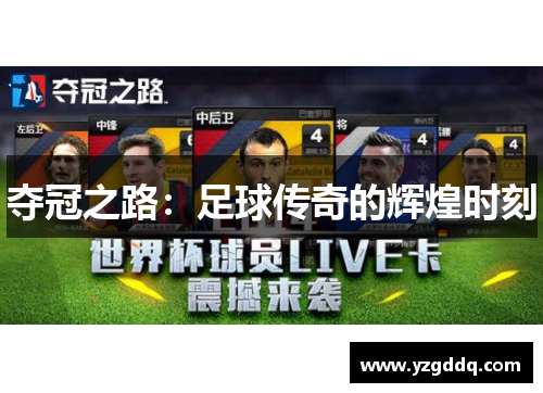 夺冠之路：足球传奇的辉煌时刻
